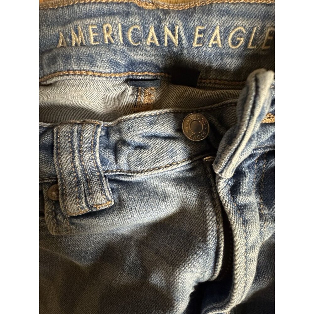 American Eagle Outfitters Blue Flare & Wide Leg Jeans - Picture 6 of 7